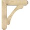 Ekena Millwork Legacy Craftsman Rough Sawn Bracket w/ Offset Brace, Douglas Fir, 8"W x 32"D x 36"H BKT0806X32X36LEC04RDF - alternate 2